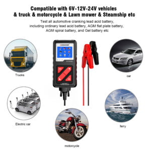 KONNWEI KW710 тестер аккумуляторных батарей для грузовиков