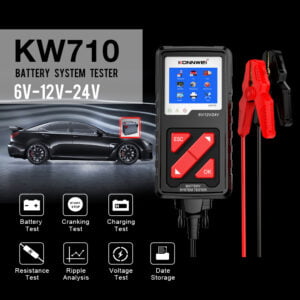 KONNWEI KW710 тестер аккумуляторных батарей для грузовиков