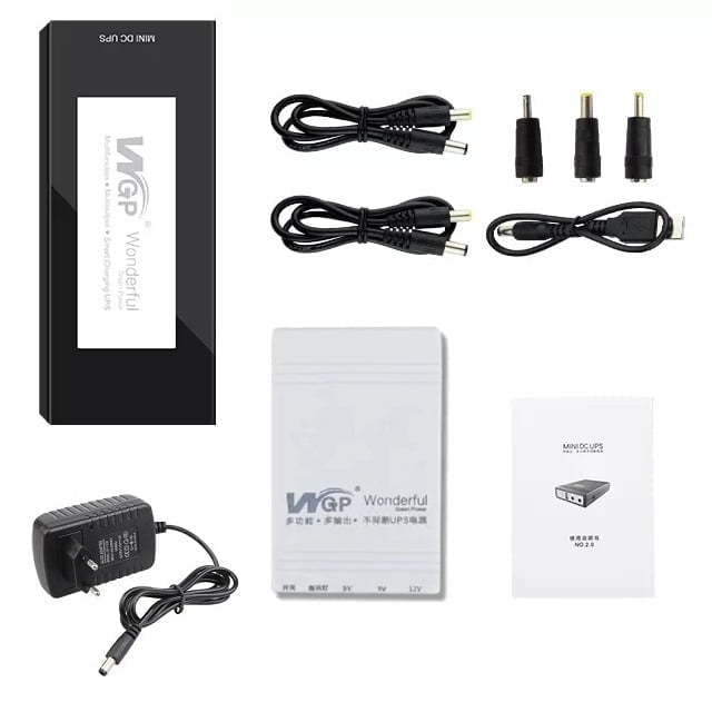 Mini Ups Wgp Powerbank Mah Usb Dc V V